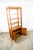1960s Mid Century Modern Room Divider Wall Unit Oak Freestanding Modular Shelving For Sale - Image 4 of 12