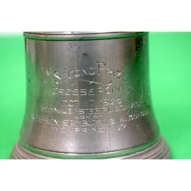 Set X 2 Reed & Barton Pewter C1925 Second Prize Trophy Mugs | Chairish