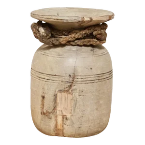 Bleached Antique Water Pot-Netra