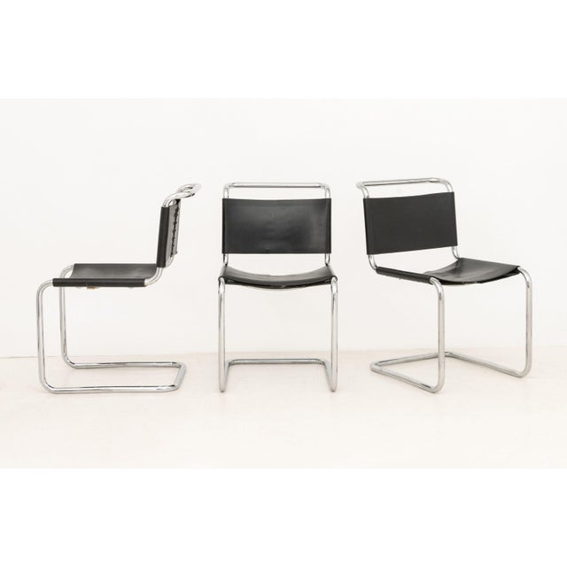 Mies Van Der Rohe for Knoll Mr10 Cantilever Chairs, 6 For Sale In New York - Image 6 of 16