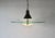 1980s Louis Poulsen Style Glass Metal Pendant Light For Sale In Miami - Image 6 of 12