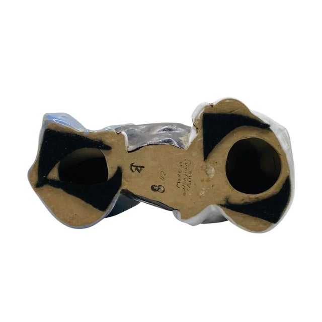 Vintage Chinese Mudman Figurine Wanjiung China #42 Mud Man Pottery For Sale In Atlanta - Image 6 of 7