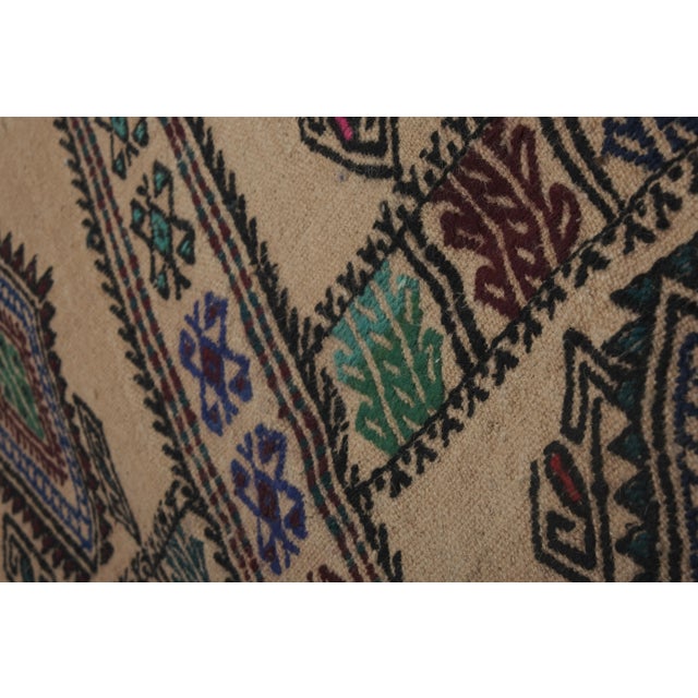 Camel 1960s Turkish Camel Kilim Rug For Sale - Image 8 of 13