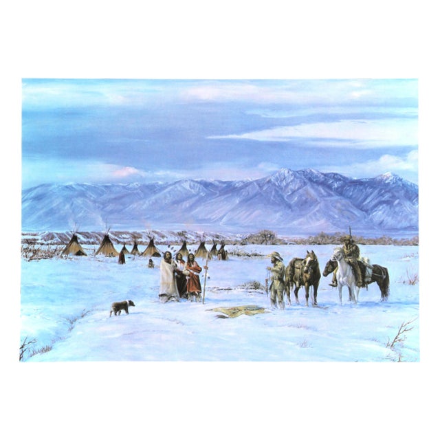 Dan Bodelson, Traders, Lithograph For Sale