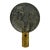 Late 20th Century French Lamp Finial Larousse Commemorative Medallion For Sale