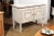 Swedish 1890 Painted Sideboard with Two Drawers, Two Doors and Fluted Side Posts For Sale - Image 10 of 12