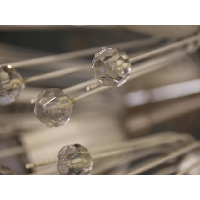 Large Silvered Snowball Pendant Lamp by Emil Stejnar for Rupert Nikoll, 1950s For Sale - Image 15 of 17