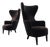 Tom Dixon for George Smith Wingback Chairs For Sale