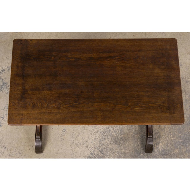 Art Nouveau French Thonet Style Bentwood Bistro Table For Sale - Image 3 of 18