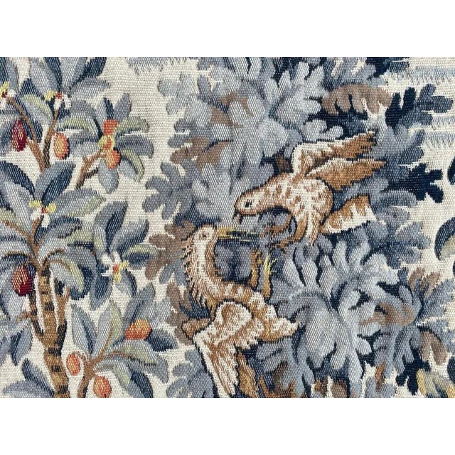 Vintage Medieval Design French Tapestry For Sale - Image 4 of 16