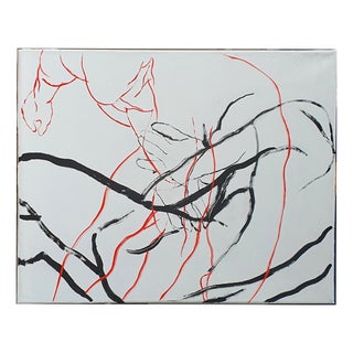 Luiza Kasprzyk, Permeations 4, Oil on Canvas, 2026 For Sale