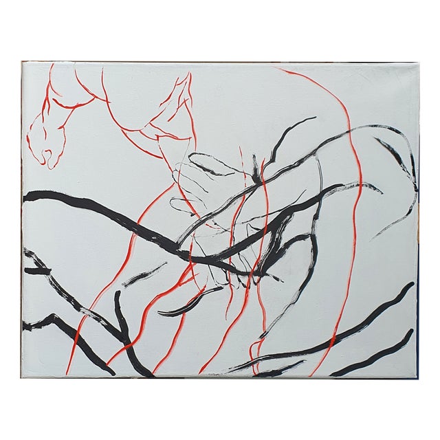 Luiza Kasprzyk, Permeations 4, Oil on Canvas, 2026 For Sale
