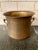 Metal Vintage Brass Cauldron Planter With Handles For Sale - Image 7 of 7