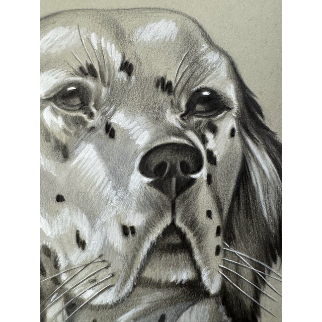 Original graphite pencil drawing by American artist and illustrator Theodore E. Schrock (1879–1952), depicting a finely...