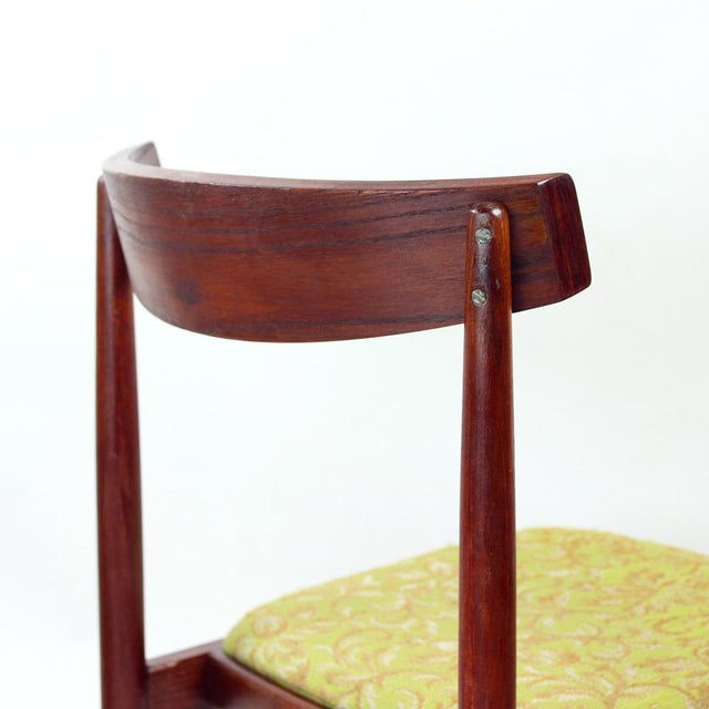 Brown Dining Chairs in Oak from Ton, Former Czechoslovakia, 1960s, Set of 4 For Sale - Image 8 of 16