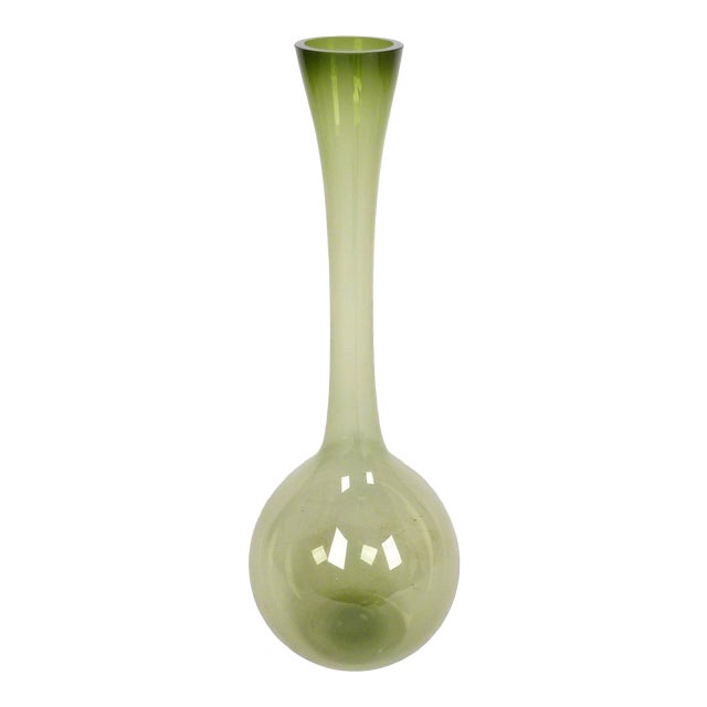 Tall Hand Blown Glass Vase Chairish