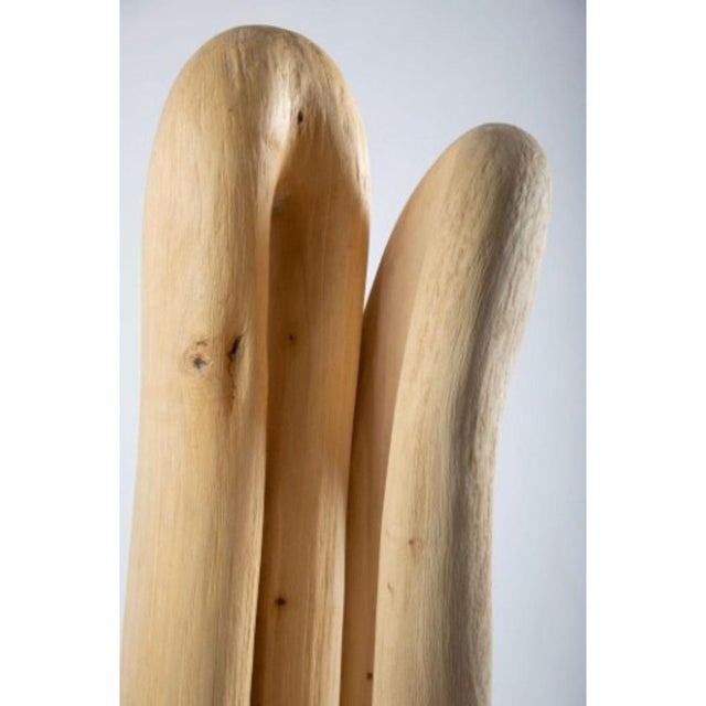 Early 21st Century Piotr Butkiewicz, The Fountain Abstract Sculpture, 2016, Wood For Sale - Image 5 of 6