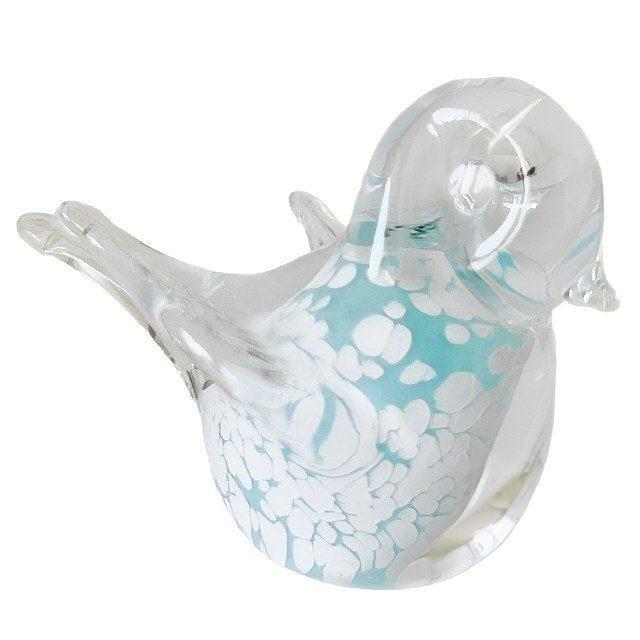 Vintage Murano Glass Bird Sculpture Glass Paperweight, 1970s For Sale - Image 6 of 8
