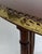Brass Vintage Hekman Chippendale Matched Grain Side Table, Mahogany, Brass Trim For Sale - Image 8 of 8
