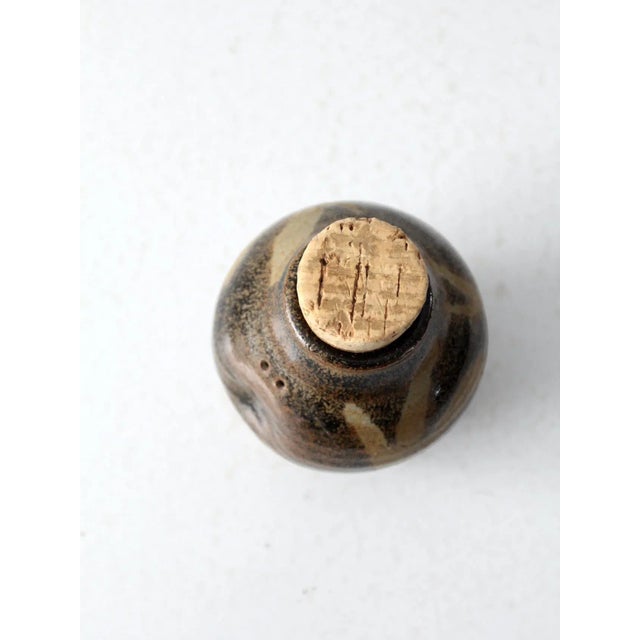 Vintage Studio Pottery Jar For Sale - Image 10 of 13