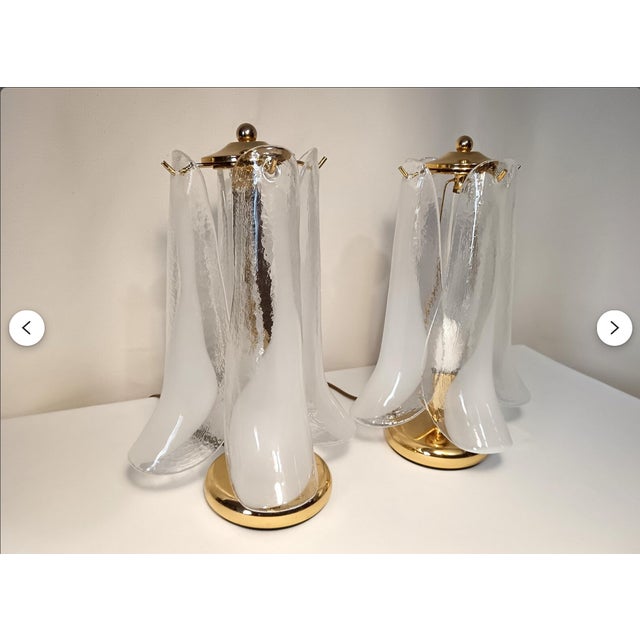 Hollywood Regency Table Lamps, 1980s, Set of 2 For Sale - Image 6 of 11