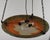 Large French Art Deco Pendant Light by Le Verre Francais Schneider - 1925 Cameo Chandelier France For Sale - Image 16 of 17