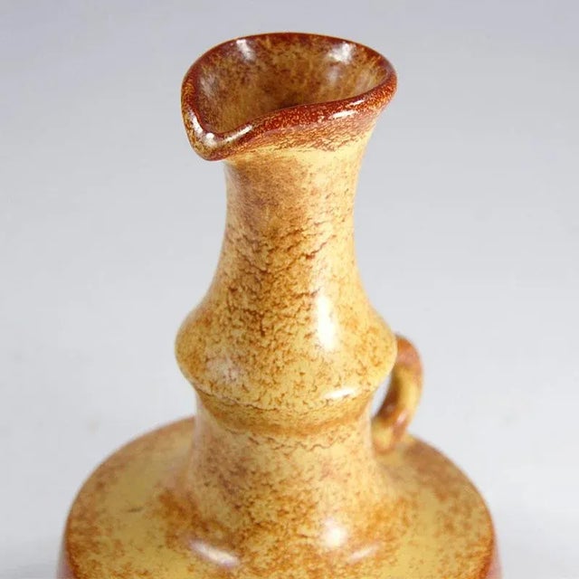Ceramic Italian Vase in Glazed Ceramic from Bertoncello, 1960s For Sale - Image 7 of 9