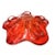 Murano 1950s Large Red Murano Attributed Shallow Candy Dish For Sale - Image 4 of 6