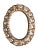 Wood Italian Baroque Oval Giltwood Frame, 17th Century For Sale - Image 7 of 7