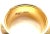 Metal Chopard Chopardissimo 18k Yellow Gold Pave Diamond Signature Band Ring Box Paper For Sale - Image 7 of 11