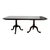 American Virginia Galleries Henkel Harris Mahogany Double Pedestal Dining Table C1930 For Sale - Image 3 of 9
