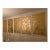 Gold Leaf Hand-Painted Chinoiserie Floral & Bird Mural Panel Set For Sale