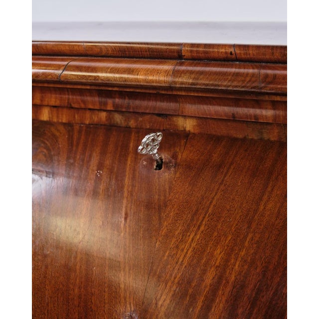 Chatol with Drawers in Hand Polished Mahogany, 1820s For Sale - Image 4 of 12