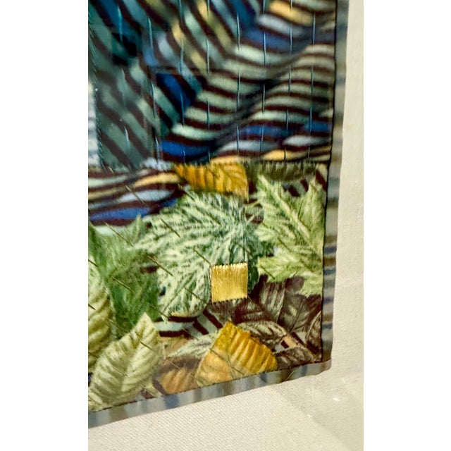 2000 - 2009 Gayle Fraas & Duncan Slade, Textile Art Quilt Dye Painting Tapestry Mixed Media Gayle Fraas & Duncan Slade, 2002 For Sale - Image 5 of 12