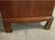 Wood 1940s Traditional Walnut Vanity Davis Cabinet Co. With Mirror For Sale - Image 7 of 13