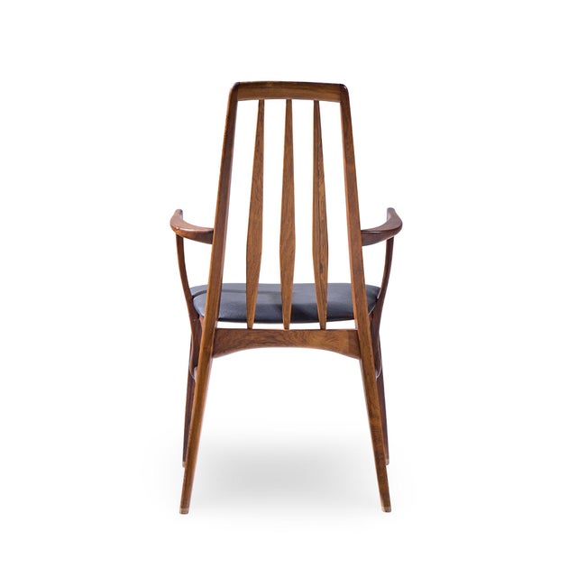 Niels Koefoed Eva Mid Century Danish Rosewood Dining Chairs - Set of 6 For Sale - Image 14 of 17