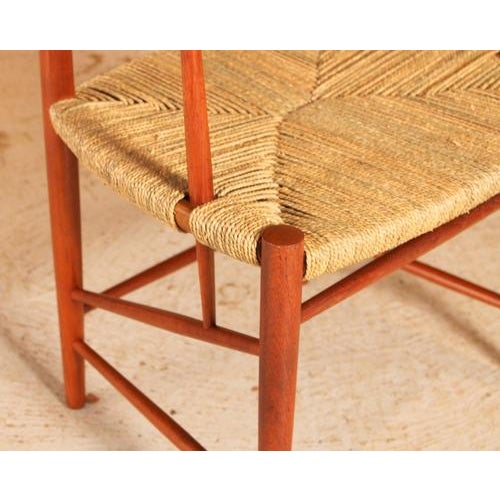 Peter Hvidt Mid-Century Modern Danish Teak Armchair by Peter Hvidt and Orla Molgard Nielsen for Soborg Mobler, 1950s For Sale - Image 4 of 13