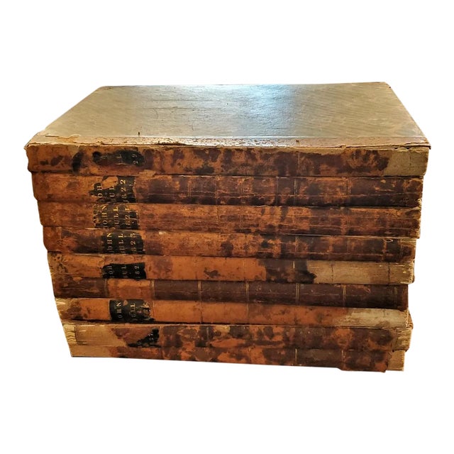 1820 to 1829 John Bull Original Annuals Books - Set of 9 For Sale