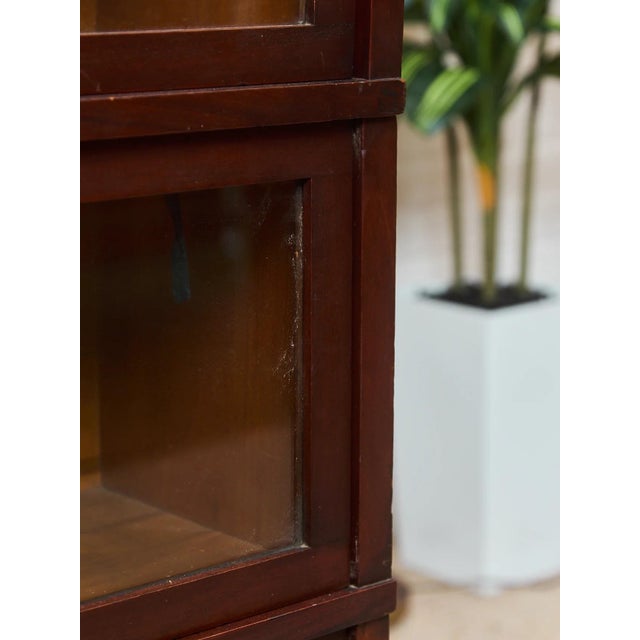 Mid 20th Century Art Mission Vintage Barrister Bookshelf For Sale - Image 5 of 10