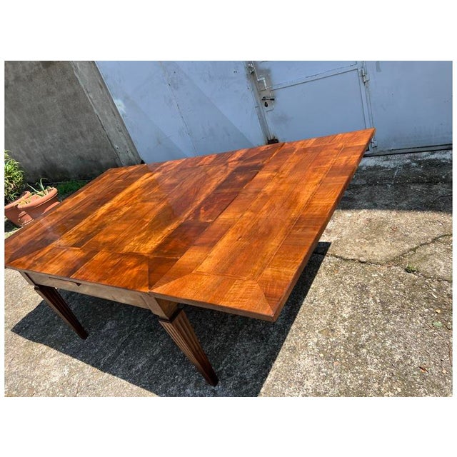 Louis XVI Walnut Table For Sale - Image 9 of 18