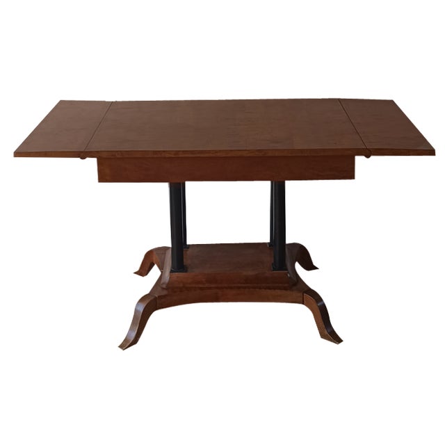 Large Victorian Style Adjustable Side Table, 1950s For Sale