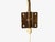 1950s Mid-Century Modern Ajh, Swedish Modern, Adjustable Wall Light, Brass, Pleated Fabric For Sale - Image 14 of 14