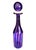On offer is a vintage Mid-Century Modern, hand-blown art glass, barware decanter with a matching spherical stopper. This...