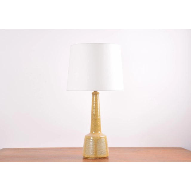 Danish Table Lamp in Ceramic from Palshus, 1960s For Sale - Image 11 of 11