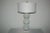 Joe Cariati Glass Lamps White For Sale In Atlanta - Image 6 of 9