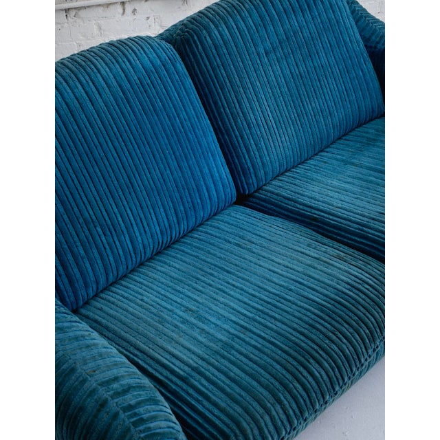 Mid-Century Space Age Loveseat For Sale - Image 4 of 12