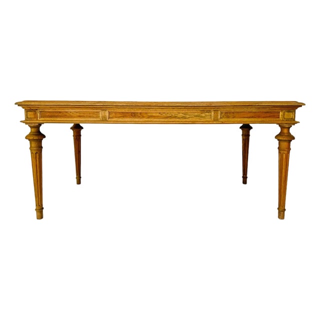 Restoration Hardware French Farmhouse Rectangular Dining Table For Sale