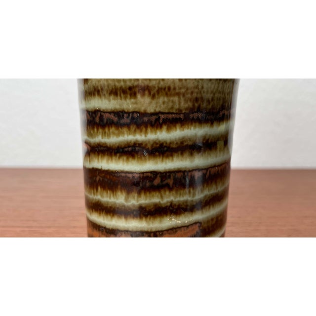 Mid-Century Modern Danish Studio Pottery Vase by Svend Aage Jensen for Søholm, 1960s For Sale - Image 9 of 12