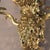 Metal Antique Figural Gilt Bronze Three-Candle Wall Sconce With Mask C1920 For Sale - Image 7 of 9