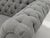 Gray Two-Seater Chesterfield Sofa For Sale - Image 8 of 15